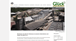 Desktop Screenshot of glueck-kies.de